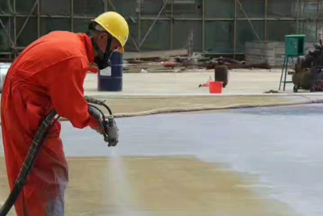 石嘴山彩色路面喷涂是一种为路面